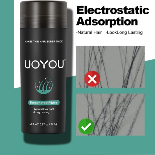 long-lasting hair fibre