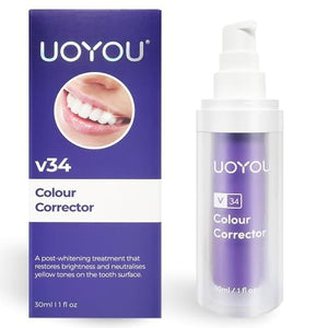 Purple Teeth Whitening Toothpaste - V34 Purple Corrector Toothpaste